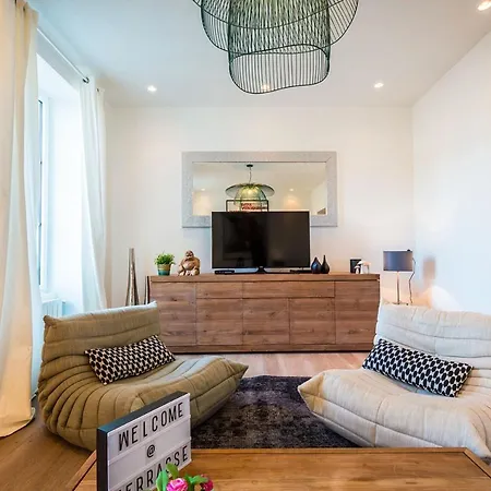 Terrasse Keyweek With Terrace And Parking Near Markets Apartament